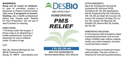 DSRT0640 PMS Relief.jpg PMS Relief - DSRT0640 PMS Relief